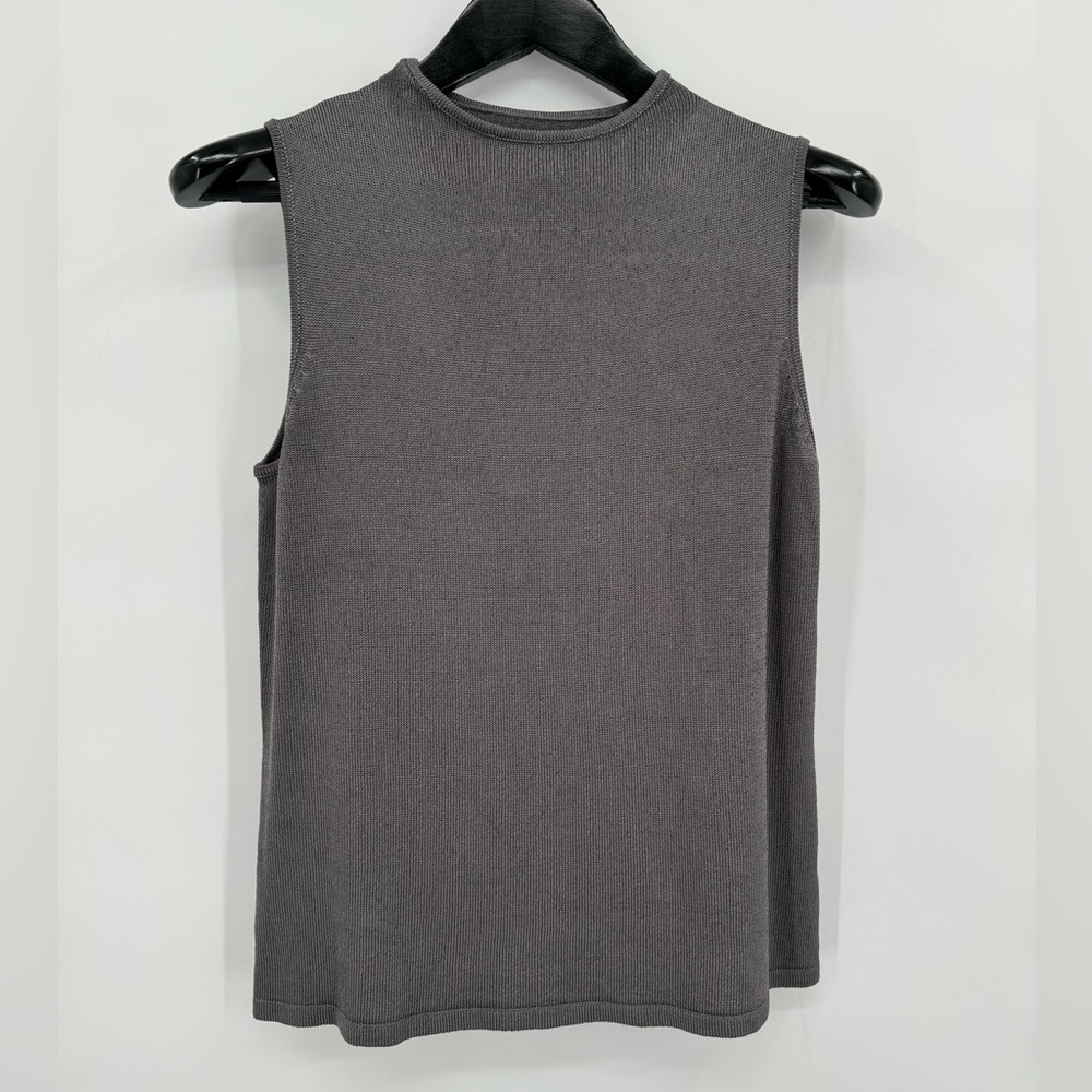 Jones New York Savannah Knit‎ Top Gray NWT RN54050 size M with Lycra